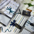 Miniatyrbillede 2 af 5: Nyt hvidt kraftpapir festival fødselsdagsgave indpakningspapir diy l- Perfet