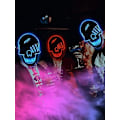 Miniatyrbillede 6 af 6: Halloween Skull Mask Full Head Skeleton Biochemical Mask Gul - Perfet