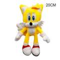 Miniatyrbilde 4 av 5: Sonic Hedgehogs Leketøy Myk plysj Figuretoys tegneserie kosepute Gray-28cm