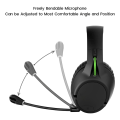 Miniatyrbild 4 av 8: Byt ut Game Mic 3,5 mm mikrofon för Kingston HyperX Cloud Flight / Flight S Gaming Headset Tillbehör Svart 15 cm Mic- Perfet