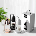 Miniatyrbillede 5 af 5: Elektrisk Stearinlysfusion Bordlampe Retro Stearinlys Opvarmningslampe Sikker Stearinlys Smeltevarmer Lys Dæmpningskontakt til Soveværelsesdekoration-Perfet Gold AU Plug