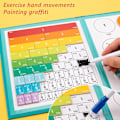 Miniatyrbillede 4 af 11: Brøker matematikbog til børn Magnetisk træstiksav matematiklegetøj