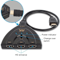 Pikkukuva 6 / 9: HDMI Switch 4K, VILCOME 3 Port HDMI Switcher 3x1 HDMI Splitter - Perfet