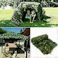 Miniatyrbild 5 av 5: 4m*6m Kamouflage Nät för Jakt/Skytte, Kamouflage Dölje, Armé Camping, Skogsnät, UK-9-Perfekt Dark Green 2m x 3m