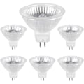 Miniatyrbillede 1 af 5: Halogenlampe GU5.3 50W 220V, 680lm Varm hvid 2700K Dæmpbar, MR16 halogenspot, 6 stk.- Perfet