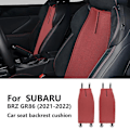 Miniatyrbild 1 av 5: Säte Kuddeöverdrag för Subaru Brz Gr86 2021 2022 Sommar Fyra Säsonger Bil Andningsbar Halksäker Is Silke Skyddspad Tillbehör-Perfekt Backrest Cushion1