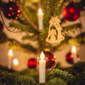 Miniatyrbild 5 av 6: Window Candle, 10-pack varmvitt batteridrivet vattentätt - Perfet
