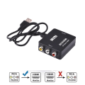 Pikkukuva 6 / 7: RCA-HDMI-sovitin / signaalimuunnin - täydellinen