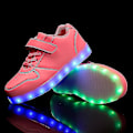 Miniatyrbilde 3 av 5: Barnsko LED-sko, Gutter, Sportsko, Løpesko, 518-Perfet LightPink 29