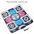 Miniatyrbilde 3 av 5: USB Kablet Dansematte 11 Taster Dansespill Trinnpute HD Fotavtrykk Dansepledd Dansepledd Utstyr-Perfekt