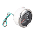 Miniatyrbillede 3 af 8: 9-32V IP67 GPS Speedometer 200 km/h 0-999999 km LCD Odometer Anti-dug Multifunktionsmåler til Biler Motorcykler Skibe - Perfet