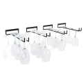 Miniatyrbilde 4 av 6: Hengende glassstativ - Vinglassstativ med 5 skinner for 13-18 glass