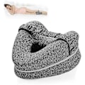Miniatyrbillede 1 af 5: Benpude, Ergonomiske Side Sovende Puder, Memory Foam Knæpude med Rem til Sidesover, Benstøttepude - Perfekt