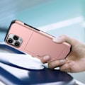 Pikkukuva 3 / 5: Iskunkestävä Armor-kotelo yhteensopiva iPhone SE 2024 - Perfet kanssa Gold