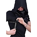 Miniatyrbilde 2 av 5: Punk Rogue Cowl Hette Skjerf, Vinter Unisex Halsvarmer Kostyme Hette Cape Hatt-Perfekt Black