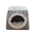 Miniatyrbild 4 av 5: & för Innekatter - Tvättbar Liten Djurbädd Kattält - Övertäckt Grotta & för Innekatter - Perfekt Gray XL