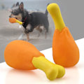 Miniatyrbillede 2 af 5: 3 x Kyllinge Ben Hvalpe legetøj Elastisk Interaktivt legetøj PVC Pive Gummi Kyllinge Ben Kæledyr Hundelegetøj til Hom-Perfet