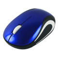 Miniatyrbilde 2 av 6: Mini liten trådløs mus for reise Optisk bærbar trådløs minimus med USB-mottaker for PC bærbar PC - Perfet blue