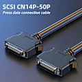 Pikkukuva 4 / 5: SCSI CN14/20/26/36/50 MDR Uros-Uros Signaalinsiirtokaapeli Yhteensopiva Nauha-asemien ja Skannerien Kanssa, 1,5m-Perfet Snap CN26P 5m