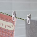Pikkukuva 4 / 5: Set 20 pyykkineulaa, 4,5 cm pienet metalliset pyykkineulat ruostumatonta terästä - Perfet