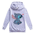 Miniatyrbilde 4 av 5: Barnas Disney Stitch Julegensere - Perfekt for gutter og jenter Grey 15-16year(170cm)