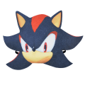 Miniatyrbilde 4 av 6: Sonic The Hedgehog Cosplay Kostyme Klær For Barn Gutter Jenter zy - Perfet Shadow Jumpsuit + Mask 5-6 år = EU 110-116