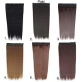 Miniatyrbillede 4 af 8: Clip-on / Hair extensions krøllet & lige 70cm - Flere farver - Perfet Rakt - 4