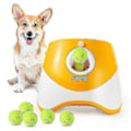 Miniatyrbillede 5 af 5: Automatisk Boldkastmaskine til Hunde med 3/6/9 Bolde - Holdbar Boldkastmaskine til Små og Mellemstore Hunde - Perfekt
