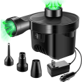 Miniatyrbilde 1 av 7: Elektrisk luftpumpe, bærbar luftmadrasspumpe for oppblåsbar - Perfet