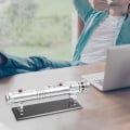 Miniatyrbilde 3 av 10: Desktop lyssabel stativ Akryl display stativ lyssabel display holder Swords Collection stativ for borddekorasjoner - Perfet Black