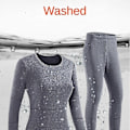 Miniatyrbillede 5 af 5: Vinter Termisk Opvarmet Jakke 28 Områder Vandretøj Ski Dragter Opvarmet Tøj Opvarmet Underundertøj-Perfekt Women gray pants 5XL