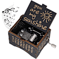 Miniatyrbild 2 av 5: Speldosa Handvev av trä Speldosor You are My Sunshine - Perfet