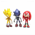Miniatyrbillede 6 af 8: 6 stk Sonic Figures Action Karakter Dukke Legetøj Anime Figur - Perfet