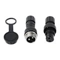 Miniatyrbillede 1 af 5: GX16 Vandtæt Luftfartsstik Stikdåse Sensor Encoder 2/3/4/5/6 Pin Ny-Perfekt