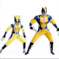 Pikkukuva 1 / 3: Lasten poikien Wolverine-asu, tiukka lihasasu - Perfet M-(120-130CM)