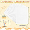 Miniatyrbild 2 av 5: 140 st Shrinky Dink-ark Kit, Shrinky Dink Papperskit - Perfekt