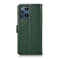 Miniatyrbilde 3 av 4: for OPPO Find X3 / X3 Pro KHAZNEH Side-Magnetic Litchi Leather RFID Case-Perfet Green