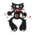Miniatyrbild 2 av 2: Poppy Playtime Huggy Wuggy Catnap Plysch Leende Critters Leksaker Dockor Barnpresenter-Perfekt Black Spider 30cm