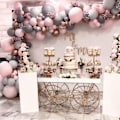 Miniatyrbild 5 av 6: rosa ballonger 100-pack 10 tum - Perfet