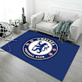Miniatyrbilde 1 av 2: Retro Teppe Fotballklubb Mykt Sklisikkert Svært Absorberende Teppe Egnet for Studierom-Perfekt Chelsea 90x140cm