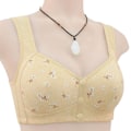 Miniatyrbilde 1 av 4: Stålringfri BH med frontknapp Pustende Camisole Bralette for Kvinner - Perfekt Apricot 48 110