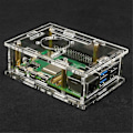 Miniatyrbild 4 av 5: 5 st. Akryl Case Transparent Skal Skyddande Case för Pi 5 - Perfekt