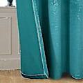 Miniatyrbilde 4 av 5: Luksuriøse termisk isolerte gardiner, tykke solide stuegardiner - Perfekt blendingsgardin Green W 59x H 98 150cm*250cm