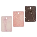 Miniatyrbillede 3 af 6: 100 stk. Marmorering Ørering Card Studs Halskæde Smykker isplay Ear - Perfet D