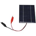 Vandtæt solpanel 5W 12V udendørs DIY solcelleoplader polysilicium epoxy paneler 136X110MM fo-Perfet