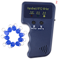 Pikkukuva 1 / 8: 125 khz kädessä pidettävä RFID-tulostin/kopiokone/lukija/kopiokone - Perfet Duplicator +10PCS ID Tags