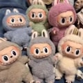 Pikkukuva 3 / 5: Labubu The Monsters Box -lelut Sydän Makaron Arvauspussi Kawai Hahmo Malli Lahja Replica Tuotteet 1:1 Korkea Laatu - Täydellinen E  Confirmed payment
