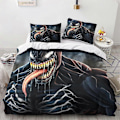 Miniatyrbild 3 av 5: Venom Täcke Set, Venom Sängkläder Set med Täcke och Kuddfodral med Blixtlås, för Vuxna och Barn Dubbel 135*200 CM-Perfekt Single135x200cm