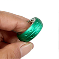Miniatyrbillede 1 af 5: Motorcykel Dæk Fidget Ring Sjov Stressaflastning Fingerøvelse Rustfrit Stål Spinner Ring EDC Legetøj Børn Voksne Gave-Perfet P