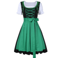 Miniatyrbild 2 av 6: snabb frakt tysk traditionell dirndl klänning för kvinnor Oktoberfest bayersk öl flickdräkt 2023 Ny - Perfet Green M